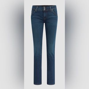 HUDSON Midrise Collin Super Stretch Skinny Jeans
